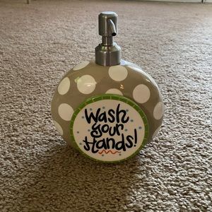 Happy everything soap dispenser and attachment